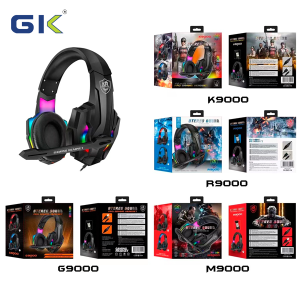 Karler Bass K2000 Gaming High Performance Stereo RGB Headset with Mic –  setupmaroc